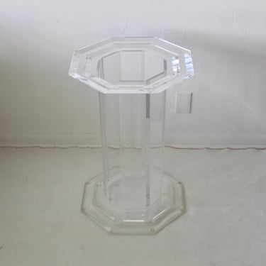 Octagon Pedestal  Dining Table Base Mid century Modern 