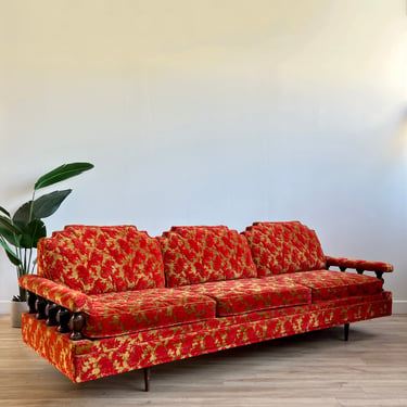 Vintage Velvet Sofa