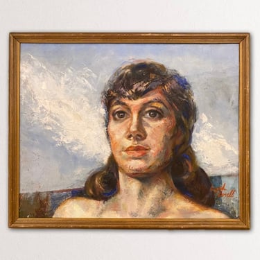 Lourdes Portrait Oil Painting