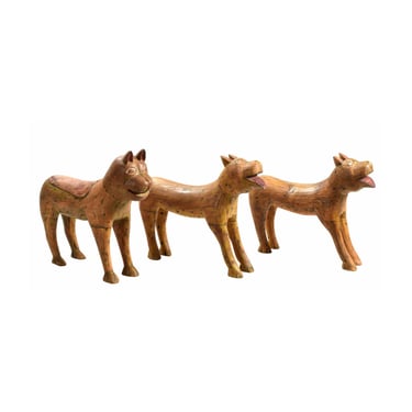 Artisan Crafted Teak Cat