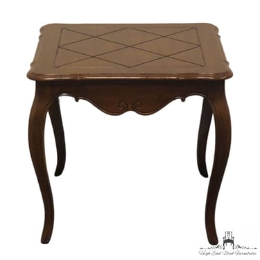 DAVIS CABINET Co. French Regency Style 24" Square Accent End Table 88130 - Antique Brune Finish 