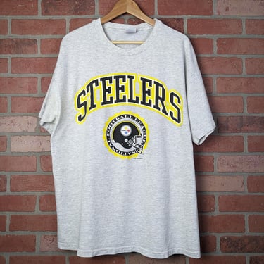 Vintage 90s NFL Pittsburgh Steelers Football ORIGINAL Graphic Tee - Extra Large 