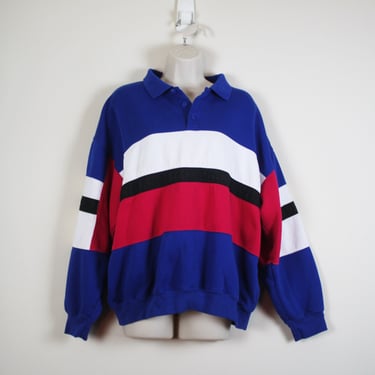 Vintage 80s / 90s Color Block Sweatshirt 