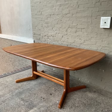 Danish Modern Extension Table w/1 Leaf