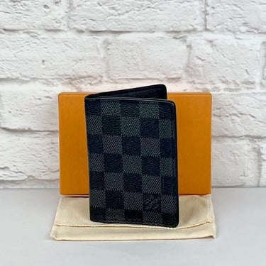 Louis Vuitton Pocket Organizer, Damier Ebene Graphite