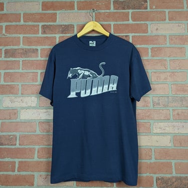 Vintage 1985 Puma ORIGINAL Sports Tee - Large 