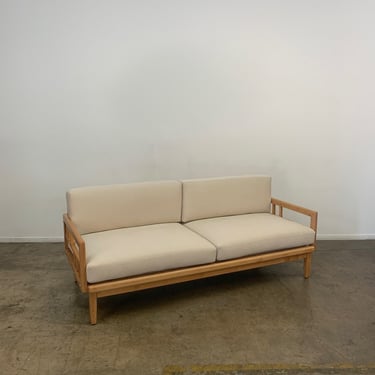Mid Century Day Bed Sofa in Solid Birch 
