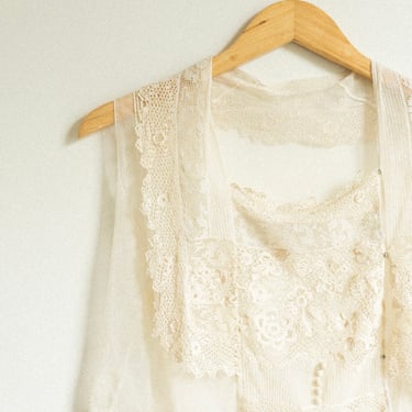 Vintage Lace Crop Top