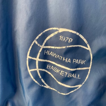 Hiawatha Park Blue Windbreaker