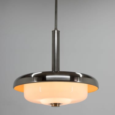 Ultra Rare Bauhaus Chandelier by IAS, 1930's / Art Deco Lighting 