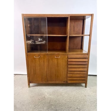 Mid Century American of Martinsville Dania - bookcase / bar / china cabinet / room divider 