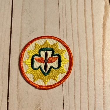 Rare Girl Scout Senior Interest Patch Wings 2 1/4