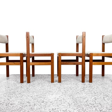 Danish Teak Dining Chairs - Set of 4 