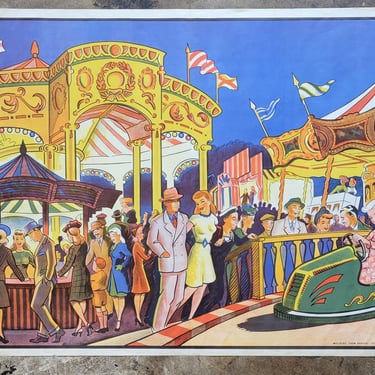 Circus Patrons Poster