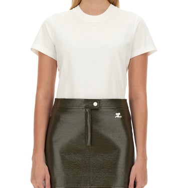 Courreges Women Cotton T-Shirt