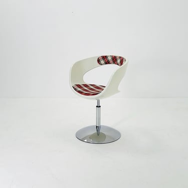 Mid century Spaceage swivel desk chair by Kare design Germany 1990s 