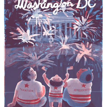 Fourth of July at the National Mall - Washington DC