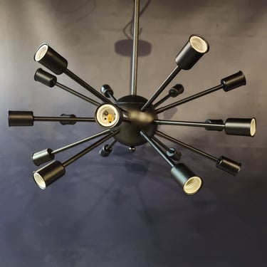 Contemporary 18 Bulb Sputnik Pendant Light 25 x 24.5