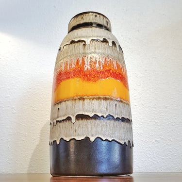 【ドイツ Scheurichの花瓶 】Fat Lava 335 ドイツ製 ヴィンテージ Scheurich Fat Lava Vase 花瓶 花器