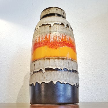 SCHEURICH FAT LAVA FLOOR VASE Nr. 553/38