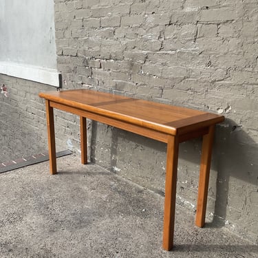 Danish Modern Teak Console