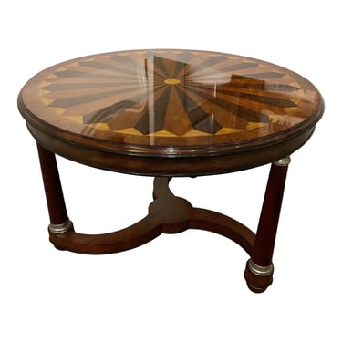 Ferguson Copland Marquetry and Mahogany Finished Foyer Table