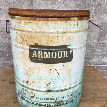 Rusted Metal Bin (Seattle)
