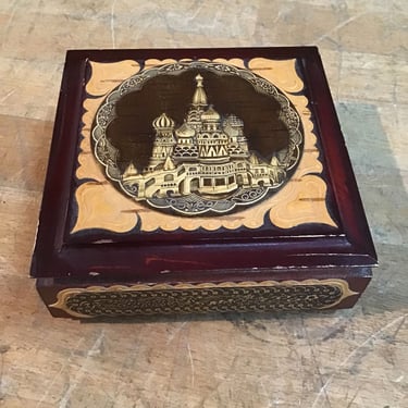 Little Wooden Russian Box (Tacoma)