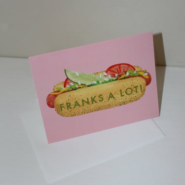 Franks A Lot Card