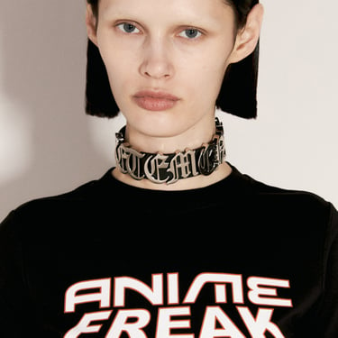 Vetements Women Gothic Logo Choker