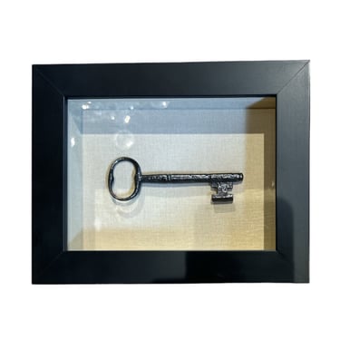 Antique French Key in Shadow Box (8 avail)