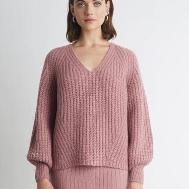 Tess Sweater - Mineral Pink