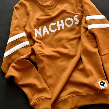 Nachos Unisex Nacho Cheese Organic Cotton Hemp Crewneck Sweatshirt, Taco Tuesday, Texas, Shirts with Sayings, Mexican Food Shirt, Salsa 