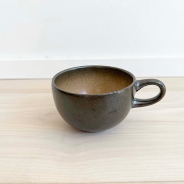 Vintage Heath Ceramics Cup Brownstone Coupe Line Mid Century Modern Made in California 