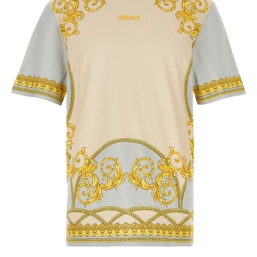 Versace Man Printed Cotton T-Shirt