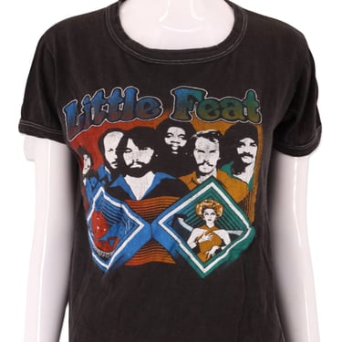 70s LITTLE FEAT band T shirt size M, vintage concert TOUR t shirt, soft parking lot shirt 