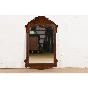 Drexel Heritage Chippendale Carved Mahogany Wall Mirror