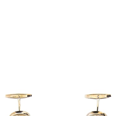 Dolce & Gabbana Men Two-Tone Metal And Enamel Cufflinks