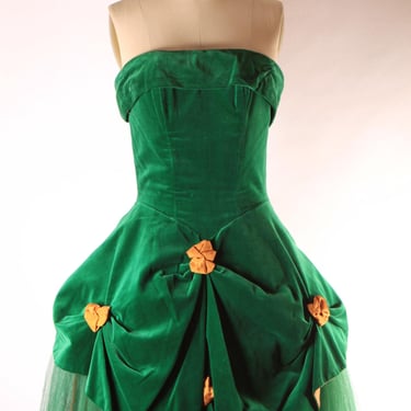 1940s Fred Perlberg Dress / 1940s Black Party Dress / 40 | Off Broadway  Vintage - Albuquerque, NM | ATTIC