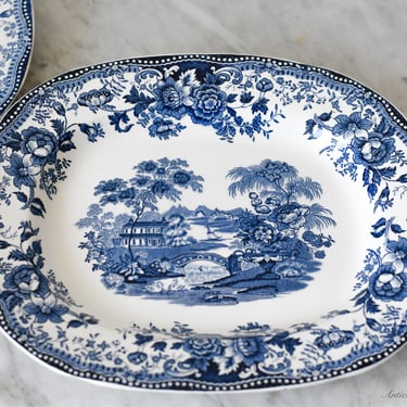 Vintage Staffordshire Transferware Platter | Antica Market