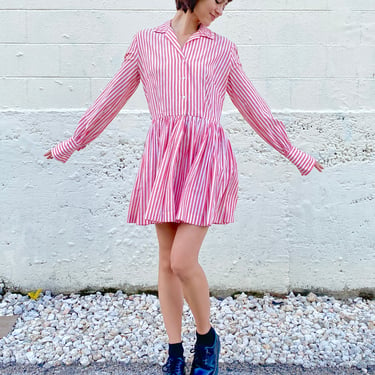 Candy Cane 60’s Day Dress