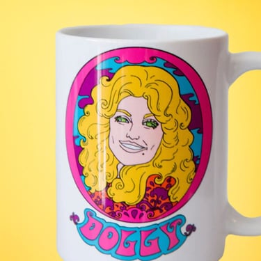 Dolly Parton Portrait Mug