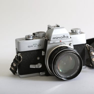 Vintage Minolta SET 101 film camera | 35mm Minolta camera 