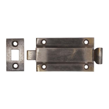 Vintage Plain 3.25 in. Steel Surface Door Bolt Lock