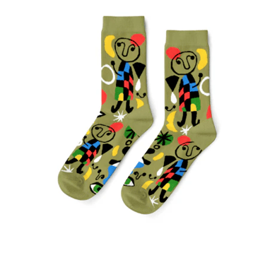 Miro Museum Art Lover Crew Socks