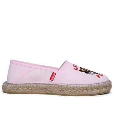 Kenzo Pink Cotton Espadrilles Women