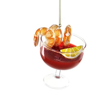 Shrimp Cocktail Ornament