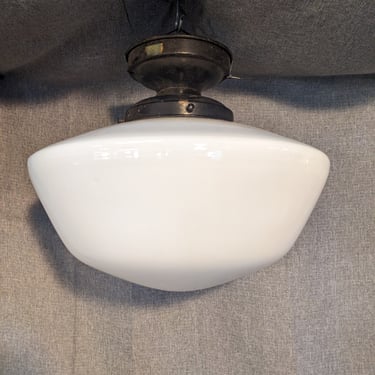 Vintage Schoolhouse Semi-Flush Mount Light 16 x 12