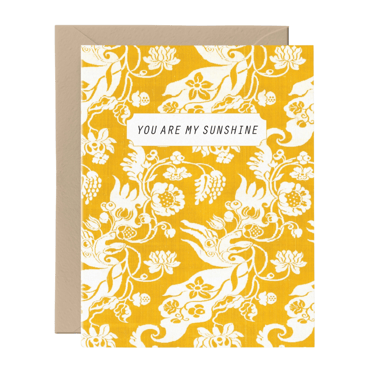 You Are My Sunshine Card