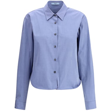 Prada Women Shirt With Adjustable Hem